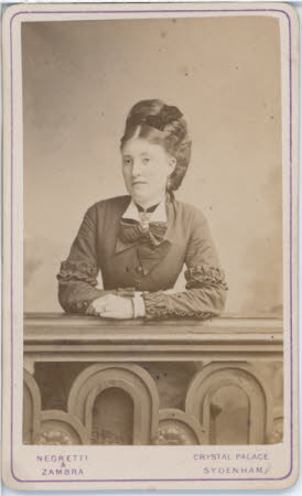 Portrait of unknown woman