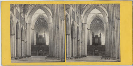 York Minster - The Nave looking East. No. 370