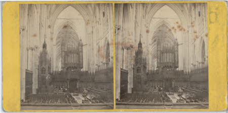 York Minster - The Choir looking West. No 371