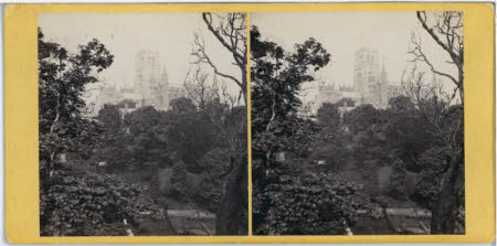 Durham Cathedral, from St. Oswald's Churchard. No.381
