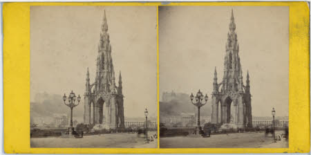 Sir Walter Scott's Monument, Edinburgh.