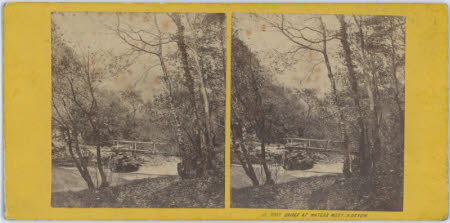 11. Foot bridge at Waters Meet, N. Devon