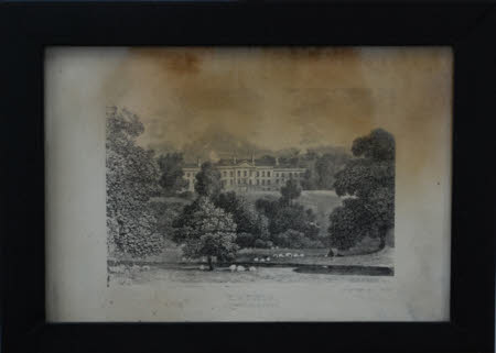 The West Front of Erddig, Denbighshire