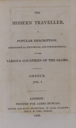 The Modern traveller. . a popular description, geographical, historical, and topographical, of the ...