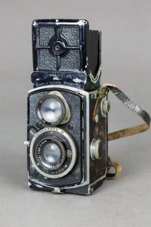Rolleiflex 4x4 twin lens reflex camera