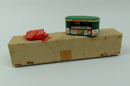 Toy railway building