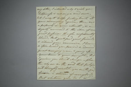 Letter from Susan O'Brien to Lady Sarah Lennox