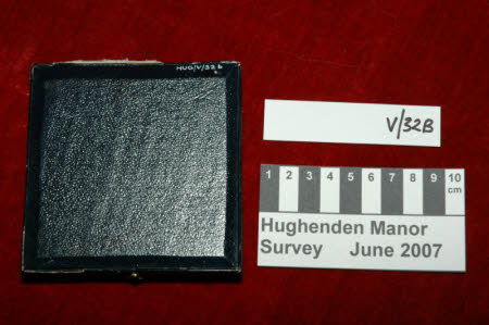 Hughenden Manor, 429259, blue leather case for International Exhibition medal, condition survey, 2007 © National Trust  / Theo Sturge