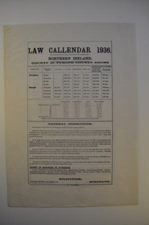 Law calendar