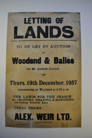 Auction poster