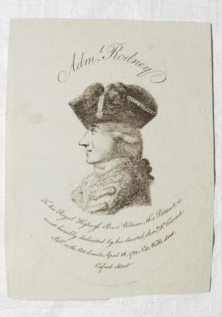 Admiral Sir George Brydges Rodney, 1st Baron Rodney (1719-1792)