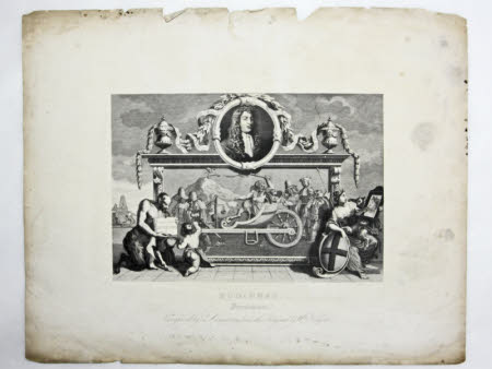 Frontispiece for Hudibras by Samuel Butler (1612-1680) (after William Hogarth)