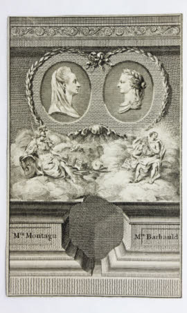 Elizabeth Robinson, Mrs Edward Montagu (1720-1800) and Anna Letitia Aikin, Mrs Rochemont Barbauld ...