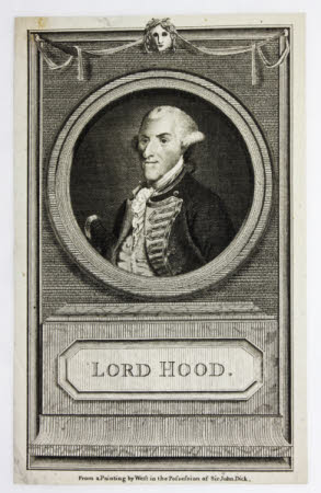 Admiral Samuel Hood, 1st Viscount Hood (1724-1816)