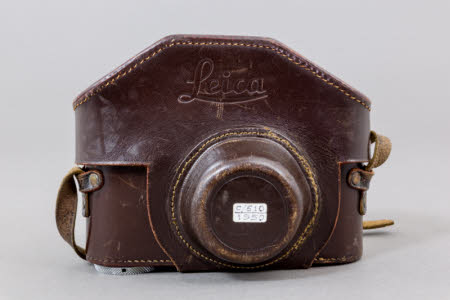 Leather case for Leica camera