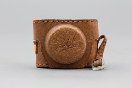 Leather camera case for 'Hit' camera.
