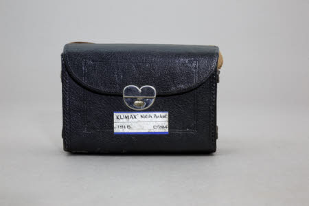 Camera case for Pocket Watch 'Klimax' camera and plate holders.