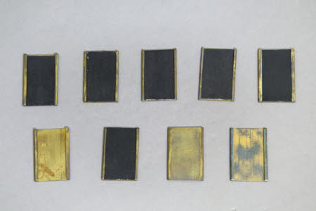 Photographic plate holders for Le Photo-Revolver.