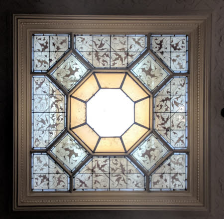 Stained glass light