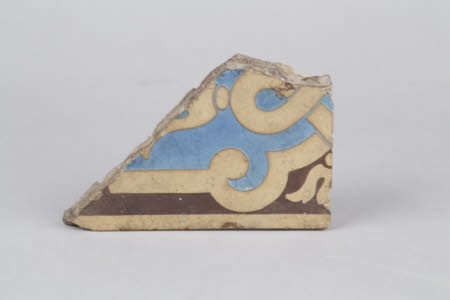 Floor tile fragment