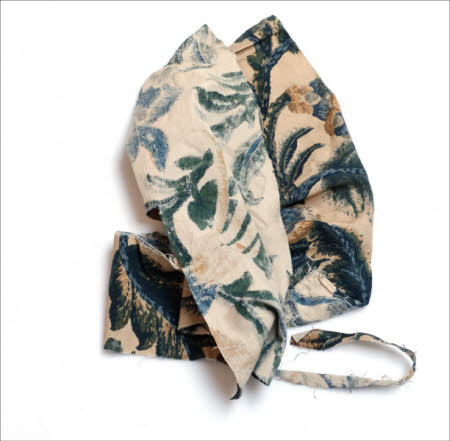 Two fabric remnants.