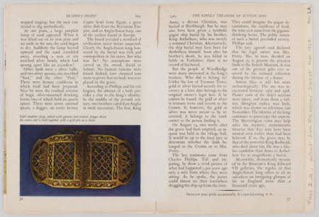 Sutton Hoo
Lack and Wagstaff Albums Original photograph by Mercie Keer Lack ARPS © Trustees of the British Museum, digital image © National Trust