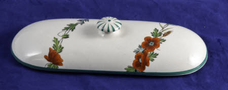 Toothbrush dish lid