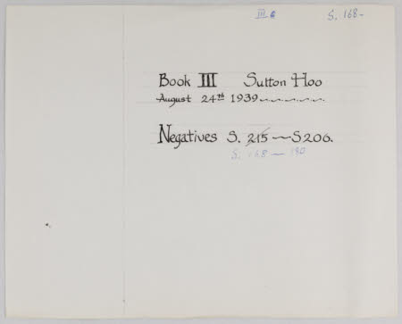 Sutton Hoo
Lack and Wagstaff Albums
 © National Trust
