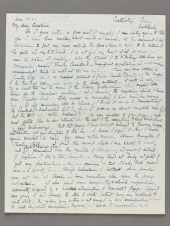 Letter to Caroline Clark