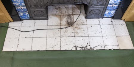 Hearth tile