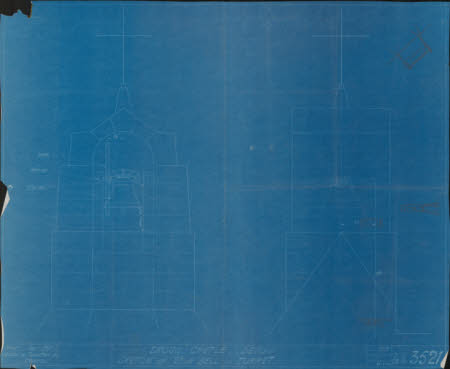 Sketch Plan of 27 in. Bell in Turret