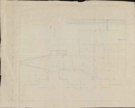 Untitled (detailed sketch of small stairway)