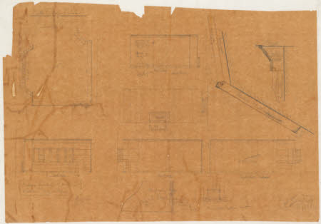 Proposed Finishings of Walls in Bedroom,level 239.50