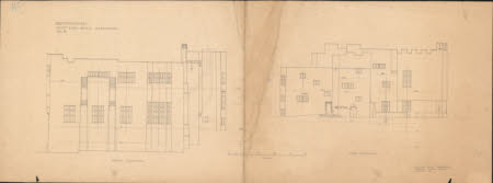 Elevations - North and South