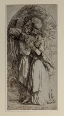 Man and Woman standing under a Tree