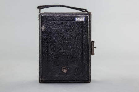 Ihagee folding plate camera, with an Ernon f6.8 double anastigmat lens and Koilos shutter, with ...