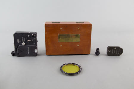Aim recording camera Mk ll in stowage box