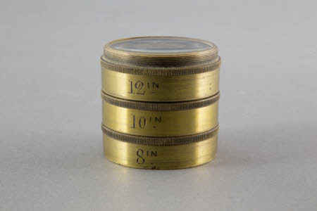 Set of 3 lenses which screw together: 8", 10" and 12".