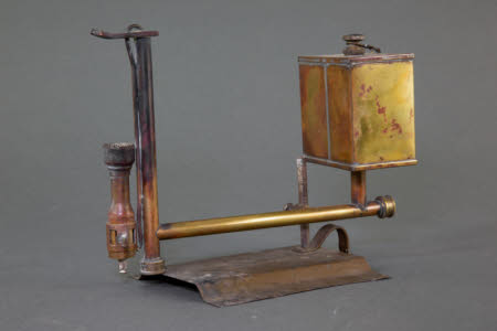 Lanternist's lamp: ether burner.