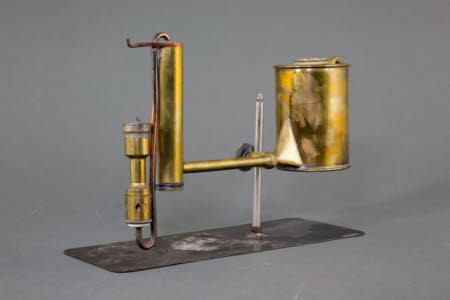 Lanternist's pressurised spirit lamp.