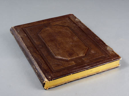 A 19th Century photograph album containing 63 prints of statuary, art studies and famous paintings.