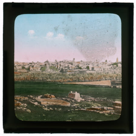 Ramelah Village (Ramallah in Palestine).
