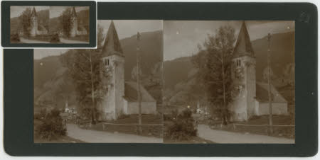 San Nicolò Church, Burgeis, South Tyrol, Italy.