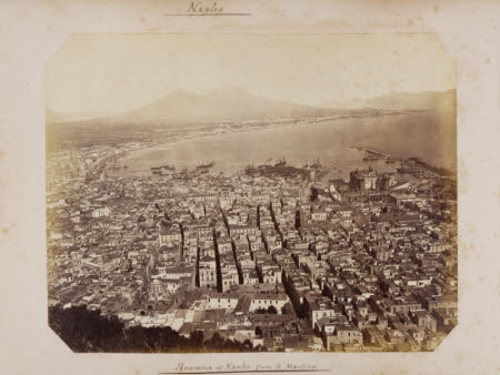 A 19th century photograph album, Vol 3 of 3,  containing 82 albumen prints