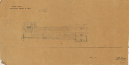 Elevations of Gardens to Lodges,sheet B