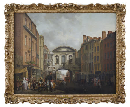 View of Temple Bar, London