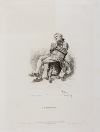 La Mandoline (after Mariano Fortuny)