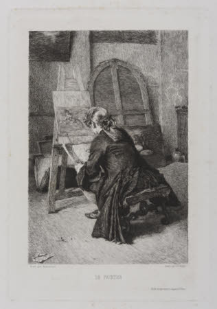 The Artist (after Jean-Louis-Ernest Meissonier) 