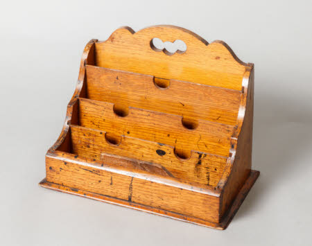Wooden Letter Rack
