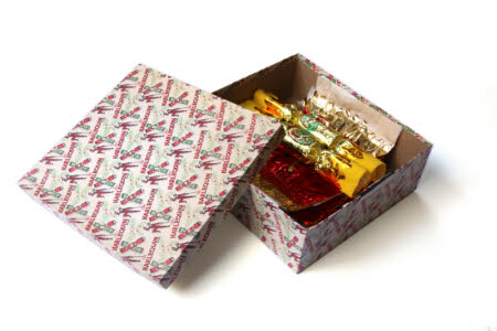 Christmas cracker box